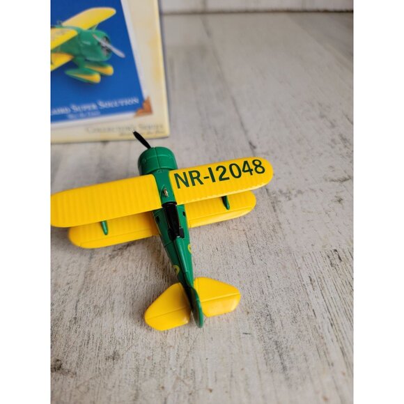 Hallmark 1931 Laird Super Solution Sky's limit ornament Xmas airplane - Picture 5 of 8
